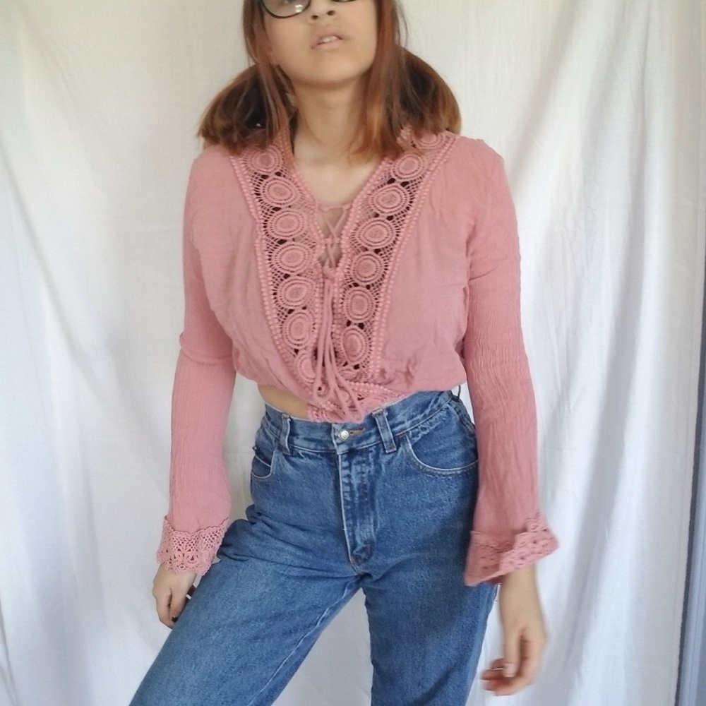 Cute boho chic Croptop